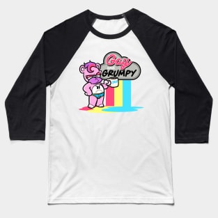 Gay and Grumpy Baseball T-Shirt
